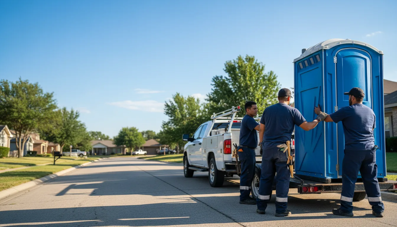 Portable Toilet Rental in Devol, OK near me